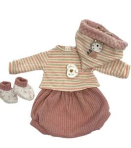 Enveloppez Votre Bébé Reborn De Tendresse Avec La Tenue Petit Chaton! 38cm