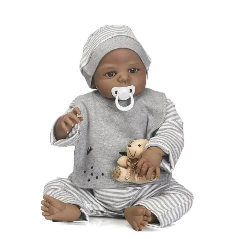Hendrick: Le Bébé Reborn Garçon Aux Yeux Gris Bleus Irrésistibles!