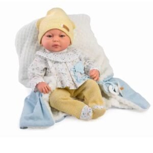Tommy: Bébé Reborn Au Style Sophistiqué En Tissu Lesté Rembourré!