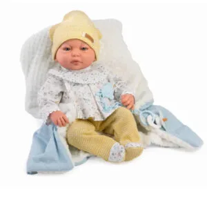 Tommy: Bébé Reborn Au Style Sophistiqué En Tissu Lesté Rembourré!
