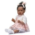 craquez pour la poupee reborn awa beaute metisse en silicone premium 214