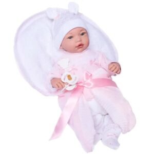 decouvrez ambre la poupee reborn en laine rose pleine de tendresse 565