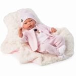 decouvrez joy la douce bebe reborn fille a laine rose 811