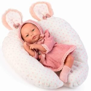 decouvrez lilou la poupee reborn en rose a pois pleine de realisme 353