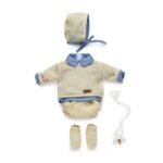elegante tenue petit ecolier pour sublimer votre bebe reborn 38cm 363