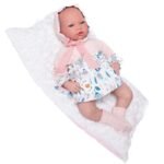emerveillez vous avec leane la poupee reborn fille en laine rose 563